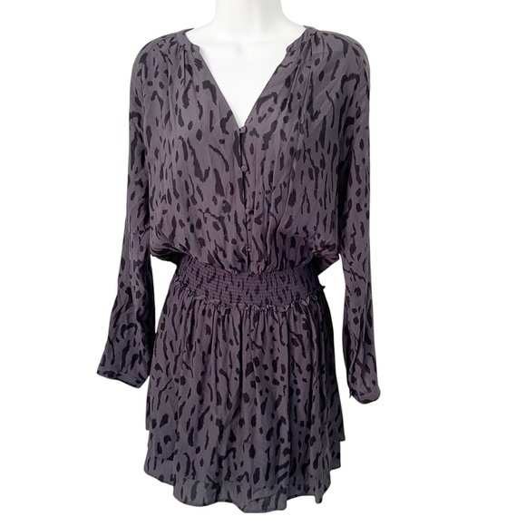 Rails Jasmine Mini Dress Cheetah Animal Print size Small - Picture 2 of 10